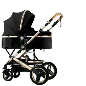 Cochecito de Bebé 3 en 1 de Lujo FANGZHUO, Cuna de Alta Calidad, Canasta para Dormir, 5 Ruedas, Marco de Acero Inoxidable para Bebés de 0 a 3 Años - Product Image 3