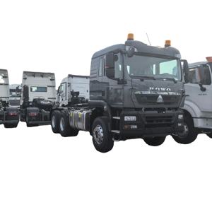 China Sinotruk Howo 371 motor diésel 6x6 camión Tractor Euro 2 estándar de emisión nueva condición automática mano derecha - Product Image 1