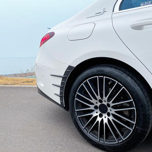 Lame de vent de sourcil de roue de vente directe d'usine noir brillant pour Mercedes Benz classe C W206 2022 + C200 C260 <span class=keywords><strong>C43</strong></span> ligne <span class=keywords><strong>AMG</strong></span> - Product Image 6