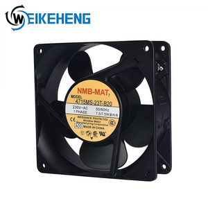 พัดลมระบายความร้อน <span class=keywords><strong>NMB</strong></span> <span class=keywords><strong>Minebea</strong></span> 12 ซม. 12038 230V รุ่น 4715MS-23T-B20 ความเร็วสูง ใช้พลังงานไฟฟ้า แบบตั้งพื้น วัสดุพลาสติก ODM พัดลมแบบแกนหมุนสำหรับอินเวอร์เตอร์ - Product Image 4