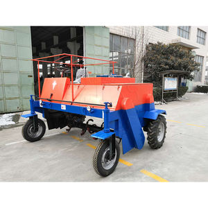 कार्बनिक अपशिष्ट मिक्सिंग व्हील प्रकार कम्पोस्ट टनर मशीन - Product Image 3