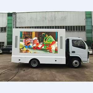 Camion mobile extérieur d'affichage à LED de Dongfeng LHD RHD Écran LED Panneau d'affichage publicitaire Camion à vendre - Product Image 5