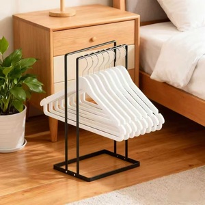 <b>Clothes</b> Hanger <b>Storage</b> Rack Rectangle Standing Type 3 Floors Detachable Hanging Organizer - Product Image 4