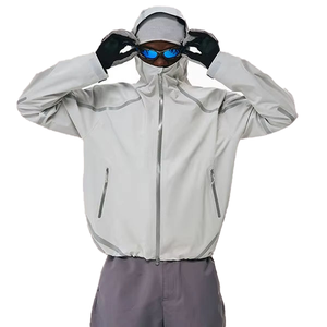 Chaqueta Cortavientos Impermeable Reflectante Personalizada OEM al por Mayor para Hombre, Chaqueta Funcional para Exteriores, Ropa de Calle, Chaqueta Casual Utilitaria para Hombre - Product Image 5