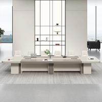 Meubles commerciaux, tables et chaises de conférence de luxe de grande taille pour les bureaux, écologiques, modulaires, durables, modernes