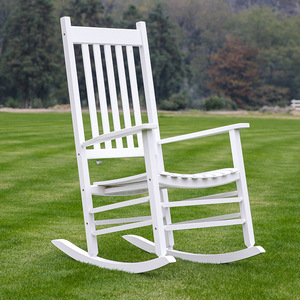 Wholesale Outdoor Leisure <strong>White</strong> Spray Painted Adult Paper <strong>Rocking</strong> <strong>Chair</strong> Modern Minimalist Camping Picnic Backrest <strong>Chair</strong> - Product Image 2