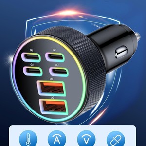 ที่ชาร์จในรถยนต์ 30W ชาร์จเร็ว พอร์ต USB Type C QC PD สำหรับโทรศัพท์มือถือ ใช้ในรถยนต์ - Product Image 3