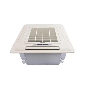 portable air conditioning 4 pipe 4 way ceiling mounted cooling courtyard type cassette fcu fan coil unit