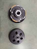 Kit de variateur complet GY6-125 noir nitrué avec poulie motrice, kit d'embrayage secondaire pour scooter AGLITY-125, pièces de rechange