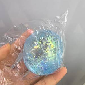 Pelota Antiestrés de Azúcar de Malta 6.0 Gold en Polvo, Juguete para Apretar de Azúcar de Malta, Pelota de Ventilación de Rebote Lento para Amasar - Product Image 6