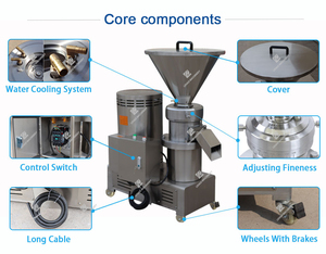 Lehao Tiger Nut Máy làm sữa đậu nành Máy làm sữa đậu nành Máy chế biến Nghiền đậu nành - Product Image 4