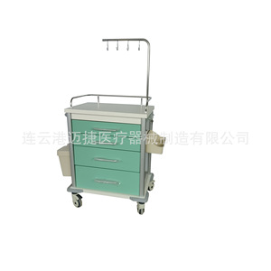 Carrito de Tratamiento Médico Maijie de Acero Inoxidable, Carro de Hospital Multifuncional para Enfermería y Uso de Emergencia - Product Image 2