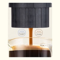 Machine à expresso portable USB 2-en-1 2026 pour capsules et café moulu, chauffe-eau électrique de voyage, préparation de lait infantile OEM