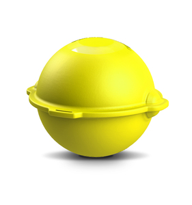 Bola Marcadora Amarilla Subterránea para Ubicación de Gas, 83 kHz, HDPE, Impermeable, 1.5m de Profundidad, para Rastreo de Tuberías - Product Image 1