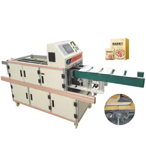Adjustable Automatic Oatmeal Cereal Carton Box Gluing Machine Small inner Paper box Packing Machine glue stick machine