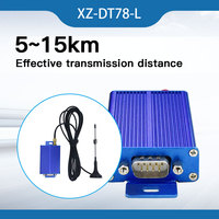 Émetteur-récepteur de données LoRa industriel 2W longue portée 30Km RS232 RS485 Modem radio sans fil pour la surveillance à distance des pipelines pétroliers et gaziers PLC