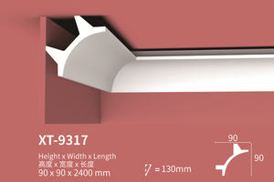 छत के अनुकूल छत के लिए छत का मुकुट मोल्डिंग, फैक्टरी थोक मूल्य पर विला के थोक आदेश - Product Image 2