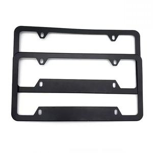 Cadre de plaque d'immatriculation en acier inoxydable à 4 trous, spécifications américaines, personnalisable et très demandé - Product Image 4