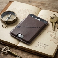 Tempat GPS Airtag untuk Dompet Kartu Pria 4 Pack Silikon Gantungan Kunci Custom Magnetic Cover Lucu 2 Pelacak Dapat Dikustomisasi