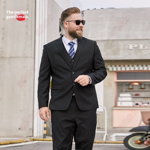 Conjunto <span class=keywords><strong>de</strong></span> traje <span class=keywords><strong>de</strong></span> chaqueta para hombre mejorado para ocasiones casuales y formales <span class=keywords><strong>de</strong></span> negocios compañero <span class=keywords><strong>de</strong></span> boda Estilo clásico-Caballero perfecto - Product Image 2