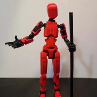 DIY 3D Imprimé FPV Transformation Jouets T13 Action Figure Robot Jouets De Poche Armes Articulées Diverses Poses Moulables