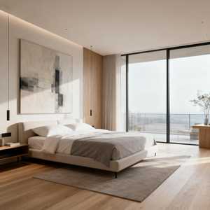 การออกแบบวิลล่าริมชายฝั่งเพื่อการมองเห็นสู่ทะเลที่กว้างขวาง พร้อมสวนในลานภายในที่ป้องกันลม - Product Image 5