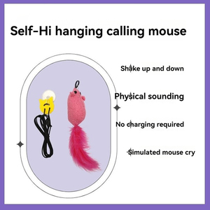 लटकाने वाले दरवाजे बिल्ली खिलौने इंटरैक्टिव स्व-प्ले समायोज्य बाउंसी स्ट्रिंग बिल्ली के खिलौने - Product Image 6