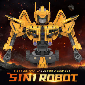 Kit de Construcción de Robot RC Transformable 5 en 1 para Niños, Juguete Programable Controlado por Aplicación con Múltiples Formas - Product Image 2
