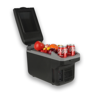 Refrigerador Portátil de 12v/24v CA/CC, <span class=keywords><strong>Mini</strong></span> <span class=keywords><strong>Nevera</strong></span> Portátil de 8L para Acampar, Refrigerador para Automóvil - Product Image 1