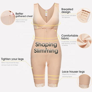 Faja Colombiana Muslo Cintura Entrenador Más Tallas Corsé Cremallera Body Mujer Gaines Amincissantes Modeladoras - Product Image 6