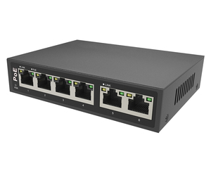 Ultra-Powerful 6-Port Fast <b>Ethernet</b> PoE <b>Switch</b> | 90W Per Port, High-Power PoE++ - Product Image 4