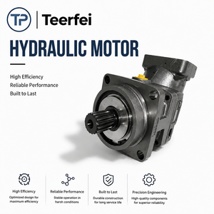 มอเตอร์ไฮดรอลิก F12-080 ราคาโรงงาน มอเตอร์ลูกสูบแบบแกนโค้งงอ F12-080-MF-IV-Z-000-0000-00 สำหรับเครื่องผสมคอนกรีต - Product Image 6