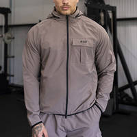 Produsen OEM setelan jaket super besar kualitas tinggi pakaian olahraga ritsleting pakaian jalanan teknologi pakaian olahraga logo kustom sweatsuit dipasang
