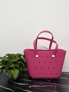 Bolsos <span class=keywords><strong>de</strong></span> Diseño Personalizados para Mujer, Bolsos <span class=keywords><strong>de</strong></span> Playa <span class=keywords><strong>de</strong></span> EVA Grandes, Elegantes, Impermeables, con Cadenas <span class=keywords><strong>de</strong></span> Perlas, para Verano y Otoño - Product Image 5