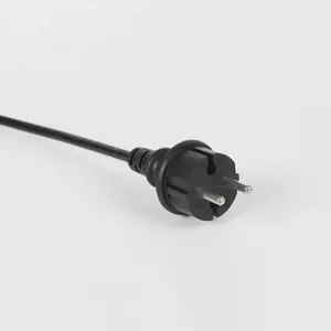 Vde Gecertificeerd Ip44 Cee7/17 Contour Plug Niet-Geaard Netsnoer Voor Pomp En Elektrisch Gereedschap