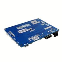 Carte de pilote d'inversion Carte contrôleur LCD VGA 2AV Univers avec câble et prise en charge de la télécommande Carte de pilote principale Lcd large