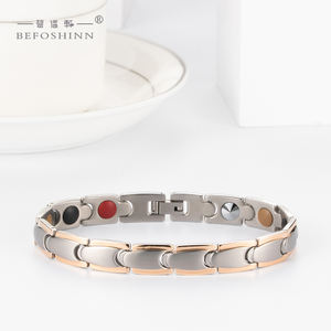 <span class=keywords><strong>Bracelet</strong></span> de <span class=keywords><strong>montre</strong></span> de santé magnétique en germanium en acier inoxydable de mode coréenne pour femmes - Product Image 4