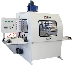 Automatic Linear Spray Painting Machine For Door Frame Woodworking Machine