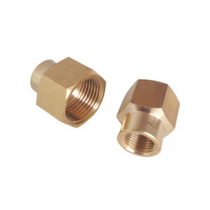 Raccord de tuyauterie en cuivre Hpb58 3, réducteur à filetage interne 4 5 6 1 à 1 5 2 3 pouces, double filetage femelle pour plomberie - Product Image 1