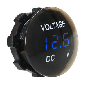 Voltmetro Digitale DC 12V-24V con Display LED per Auto, Moto, <span class=keywords><strong>Barca</strong></span>, ATV, Camion, Accessori per Modifiche - Product Image 1