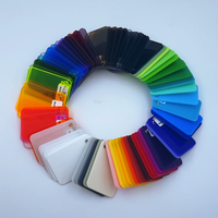 Plaque acrylique coulée OLIDA 4x8 pieds, couleurs vives, taille personnalisée 1,8-30 mm, écologique, résistante aux UV/à la chaleur, pour découpe et couverture protectrice