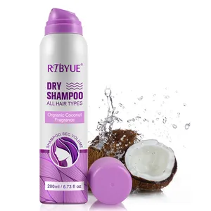 RTBYUE пушистый Освежающий порошок для контроля жирности волос спрей натуральный кокос Лимон Апельсин частная торговая марка оптом органический сухой шампунь