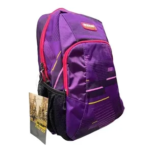 Zaino Studentesco Nicksclub 40L Impermeabile in Nylon Oxford con Chiusura a Cerniera Design Vintage per Uso Scolastico - Product Image 1