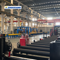 Lini Produksi Baja H Beam Horizontal dengan Komponen Bantalan & Mesin