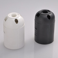 Portalámparas E27, Rosca Lisa, Material de Baquelita y Porcelana, Base de Plástico, 250v, Material Metálico, Bases para Portalámparas, Casquillo para Lámpara