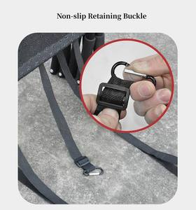 Tompo บันไดบันไดพับได้สำหรับสุนัขสัตว์เลี้ยงน้ำหนักเบาแบบพกพาบันไดบันไดบันไดสำหรับรถบรรทุก - Product Image 3