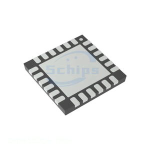 Electronic Chips Component 24 VFQFN Exposed Pad CMX655DQ6-TR1K Interface Original - Product Image 1