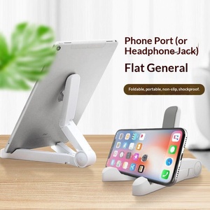 Support universel pliable multifonction pour téléphone portable et tablette, support triangulaire pour personnes paresseuses, dissipation de chaleur, utilisation au lit, pour regarder la télévision - Product Image 2