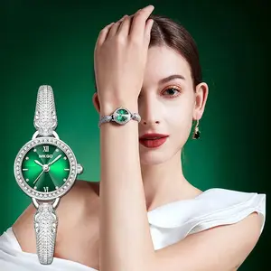 新款设计石英表女式高端手链时尚奢华钻石豹头珠宝手表Luxus Uhr Orologio Donna