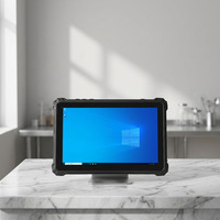 Tablet PC Resistente con Escáner de Códigos de Barras 1D 2D NFC de 10.1 Pulgadas, Resistente al Agua, Legible bajo la Luz Solar, Compatible con Windows 11, Venta al Por Mayor de Fábrica